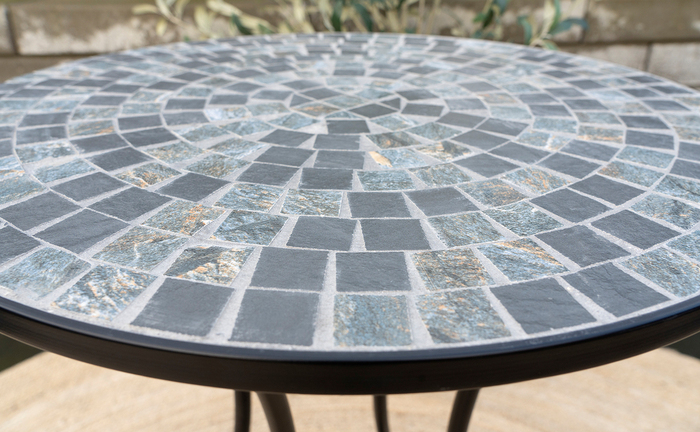Cafébord Mosaik Ø60 cm Sunlife